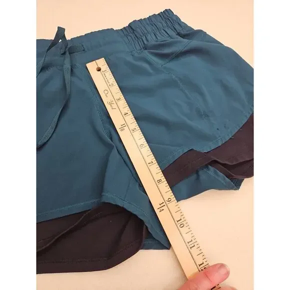 Calia By Carrie Underwood Shorts Small Green Running Under Layer Lined - Picture 14 of 15